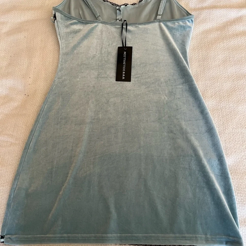 Delia's minidress velvet size M - Picture 2 of 3